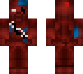 red blue demon steve