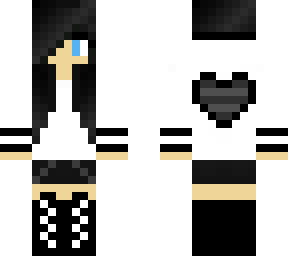 striped heart hoodie (reuploaded)