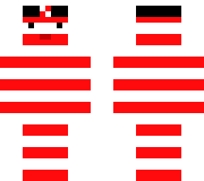 candy cane colored pvp skin
