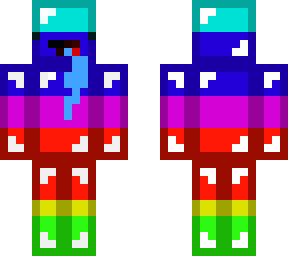 drooling rainbow skeppy