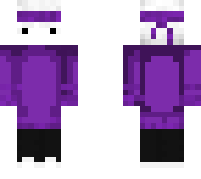 purple man