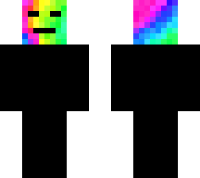 rainbow head