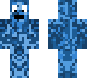 blue galaxy skin