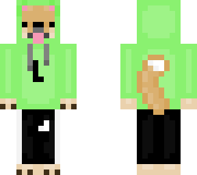 doggo with lime hoodie (pentu) v2