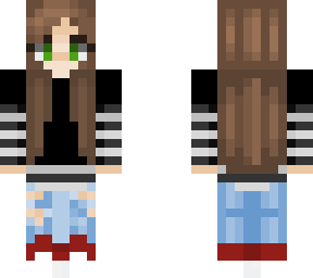 girl with brown hair