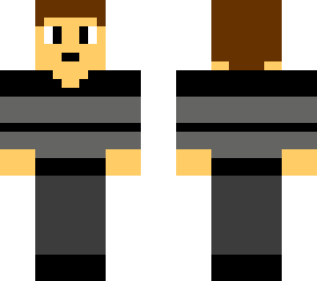 gray stripes with headphones skin