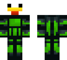 green chicken space marine