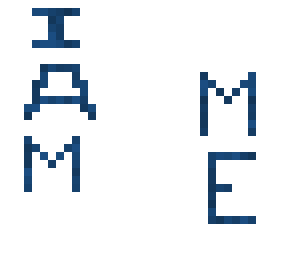 i am me , and, you are you.