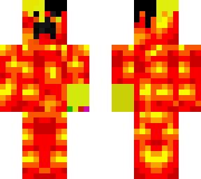 lava gangster with infinity gaunlet