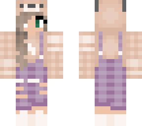 pink and purple girl uwu