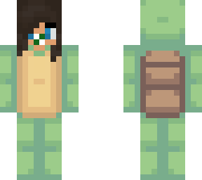 baby turtle girl  edit (not mine)