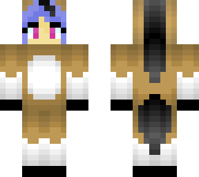girl in horse costume -edit-