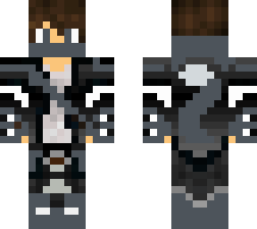 gray ninja fox boy