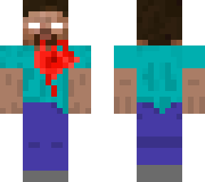 herobrine shot in the heart