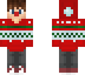 my new christmas skin! :d