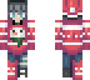 off to a weird start -used ob (snowman sweater)