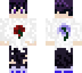 purple rose boy