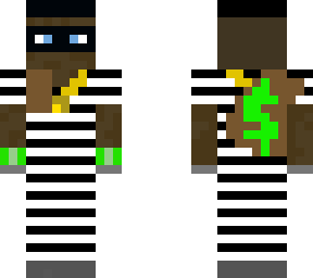 rich robber with cash and gold necklace