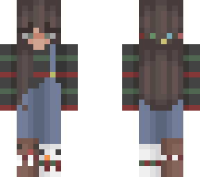 seasonal overalls // girl