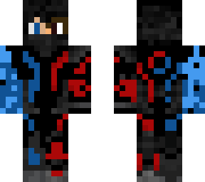 tron guy blue and red