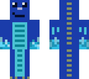 blue fire dragon