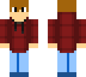 boy red hoodie