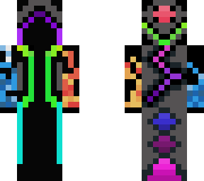 capa multicolor