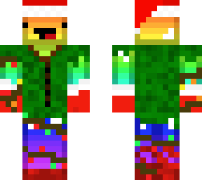 christmas rainbow derp elf