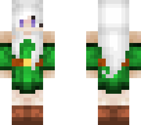 white haired elf | Minecraft Skins