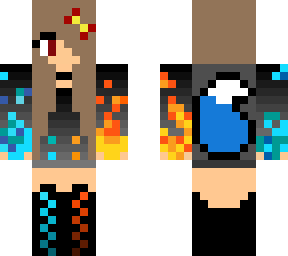 fire and water wolf girl
