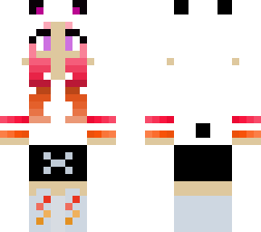 flame panda girl