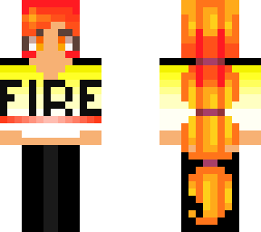 heart of the flame girl