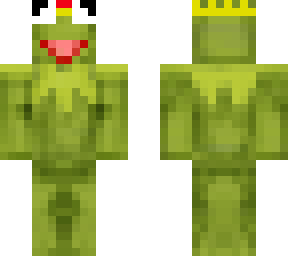 kermit with a crown