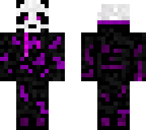 panda con chaqueta de obsidiana