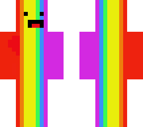 rainbow skin