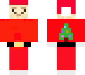 santa christmas tree llama