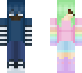 see a rainbow//in your tears - skinmas day 1