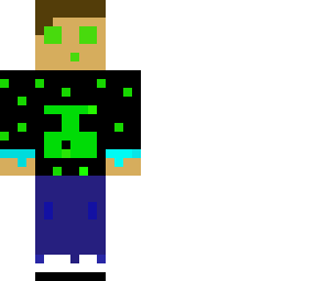 slime infested man