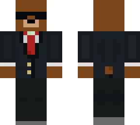 bear in suit