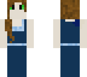 blue gown