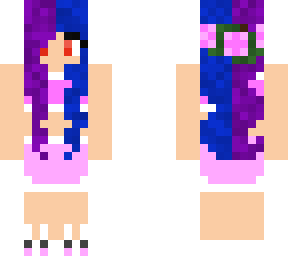 flower crown girl in pjs