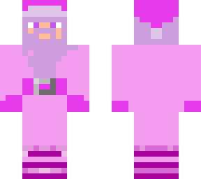 pink santa