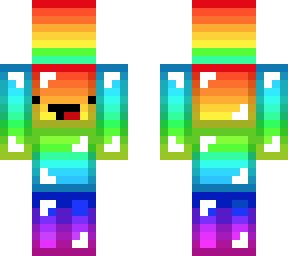 rainbow derp carrying rainbow block