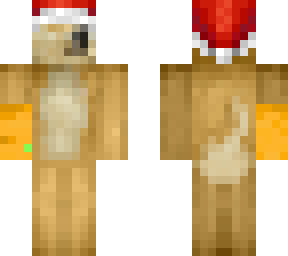 santa hat doge