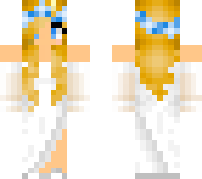 blond dress