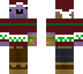 christmas thanos the best skin ever