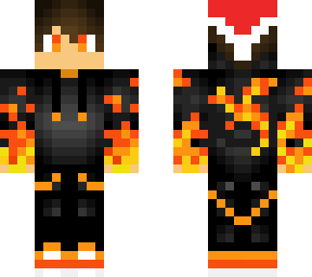 fire dragon santa boy