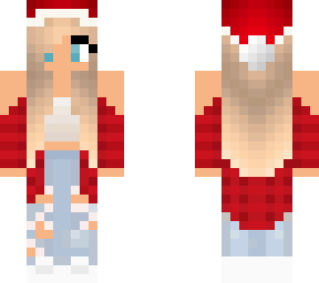 re-uploaded blond christmas girl