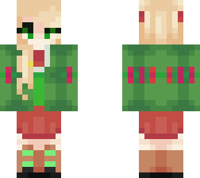 - red and green - skinmas day 4 -