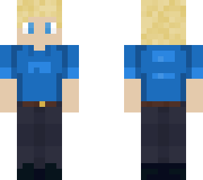 blue shirt guy